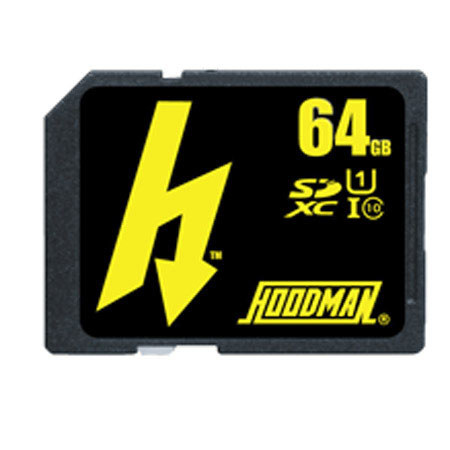 Hoodman 64GB Class 10 UHS-1 SDXC Memory Card