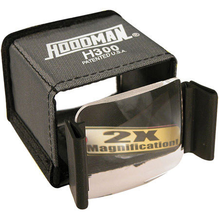 Hoodman Magnifier & Hood Combo Kit f/3"LCD View Screens