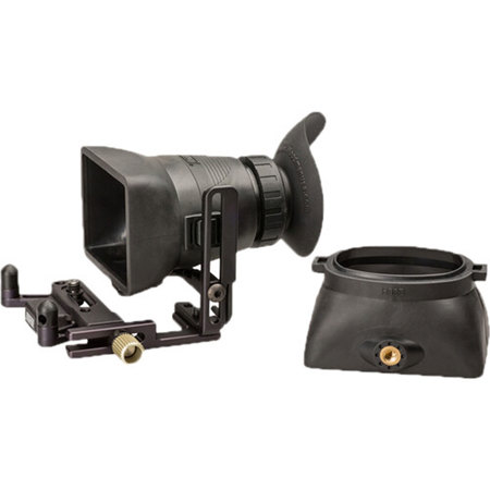 Hoodman Live View Kit for Mirrorless Cameras, Includes H30MB HoodLoupe Outdoor Loupe, H32B HoodLoupe Base, HTE Teardrop HoodEye, HCP2 Base Plate