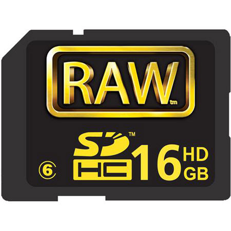 Hoodman Raw 16GB, 150x High Speed Secure Digital Card