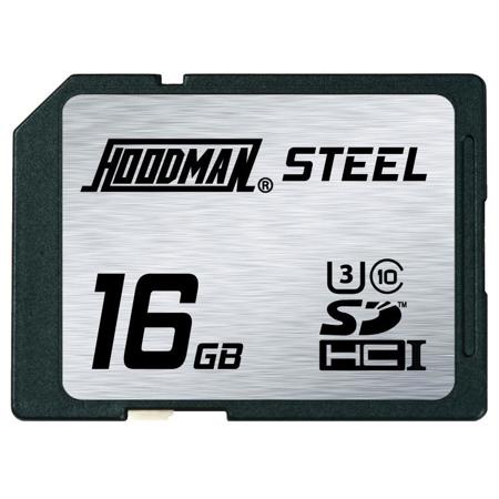 Hoodman 16GB Steel SDHC UHS-1 SDHC Memory Card