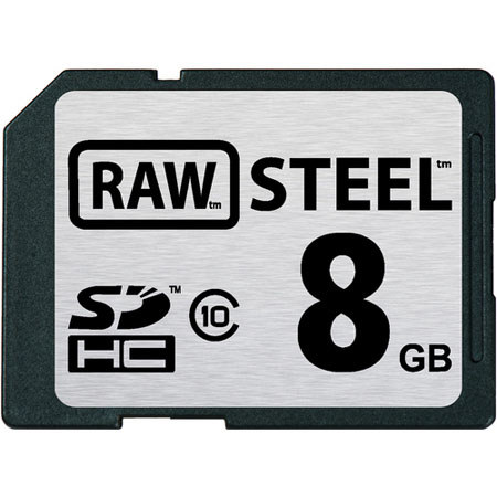 Hoodman 8GB RAW Steel UHS-1 SDHC Memory Card