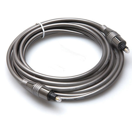 Hosa 50' Pro Toslink Male to Toslink Male Fiber Optic Cable
