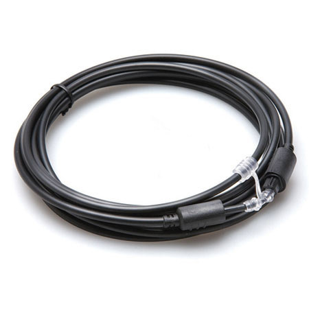 Hosa 10' Toslink Male to Mini-Toslink 3.5mm Male Fiber Optic Cable