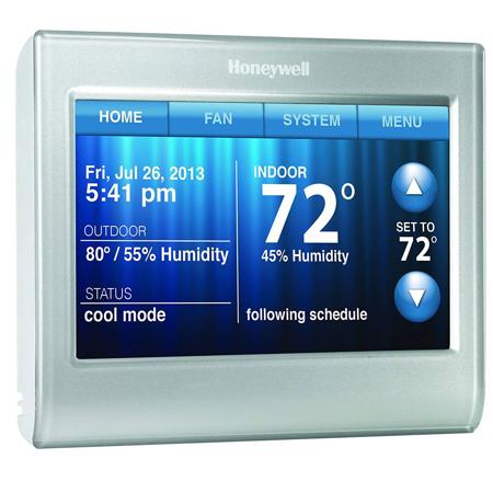 Honeywell Wi-Fi 7-Day Programmable Touchscreen Smart Thermostat, White