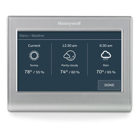 Honeywell Wi-Fi 7 Day Programmable Smart Color Thermostat, White