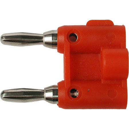 Hosa BNA100 Dual Banana (4mm) Plugs, 2 Pieces