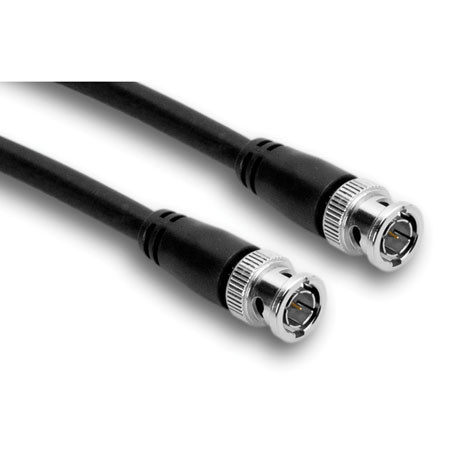 Hosa 15' BNC to BNC Pro 75-Ohm Coax RG-6/U Cable