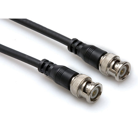 Hosa BNC to BNC Coaxial Antenna Cable, 3'/0.91m
