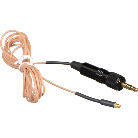 Hosa Mogan Cable f/Sennheiser Wireless Bodypack Transmitters, Beige