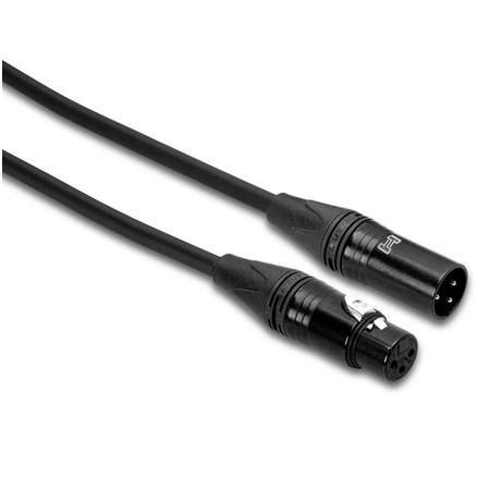 Hosa CMK015AU 15' 3 Pin XLR Male to 3 Pin XLR Female Microphone Cable w/Neutrik