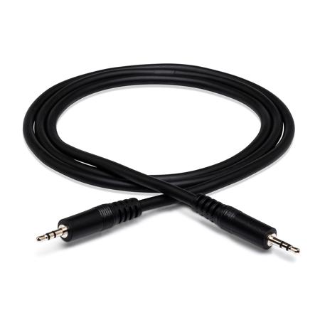 Hosa Technology Hosa 3ft Stereo Sub Angled Male 2.5mm TRS Cable