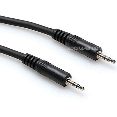 Hosa 5ft Stereo Sub Mini -Sub Mini Male 2.5mm TRS Cable