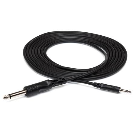 Hosa Technology 3.5mm TS to 1/4" TS Mono Interconnect Cable, 3'