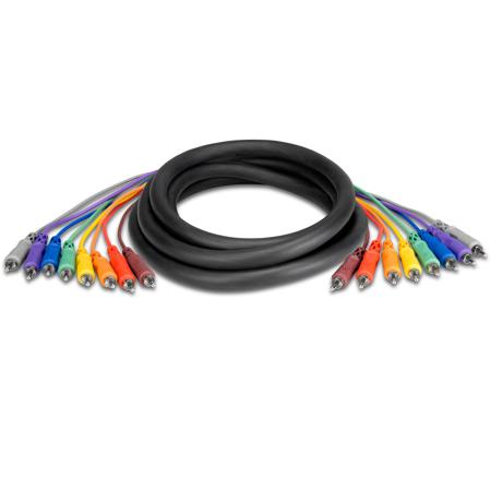 Hosa Technology Hosa 3m (9.8') Unbalanced Snake, RCA to RCA
