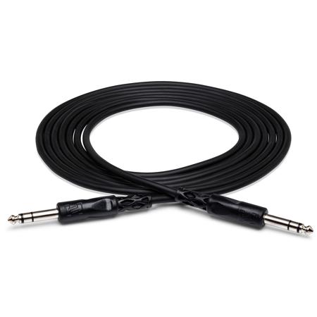 Hosa Technology Stereo 1/4" Male Phone to 1/4" Male Phone TRS Cable, 10'