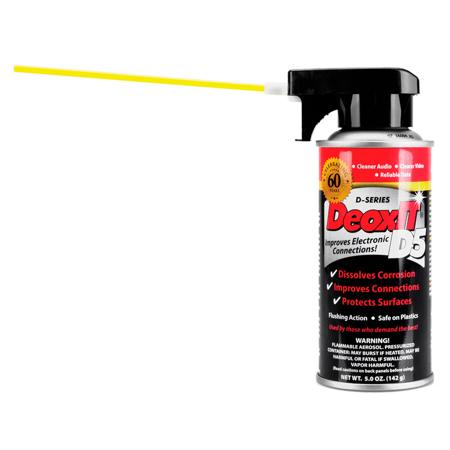 Hosa Technology Hosa Caig DeoxIT D5, Deoxidizer Aerosol Spray, 5 oz