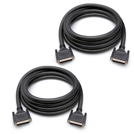 Hosa Technology Hosa 2x 1.5' Male DB-25 to Male DB-25 Balanced Snake Cable