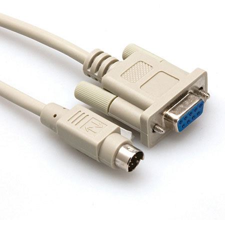 Hosa Technology 3' 9-Pin D-Sub Female to 8-Pin Din Male Host Cable