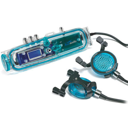 H2O Audio DV-i700 Deep Dive Waterproof Housing & Speaker Set for iRiver iFP-700 Series MP3 Players, Depth Rating: 300 ft /90m
