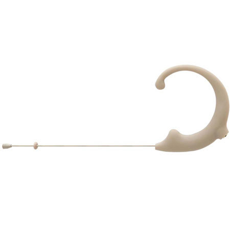 Hosa Technology Mogan Standard Omni Earset Microphone, Shure Connector, Beige