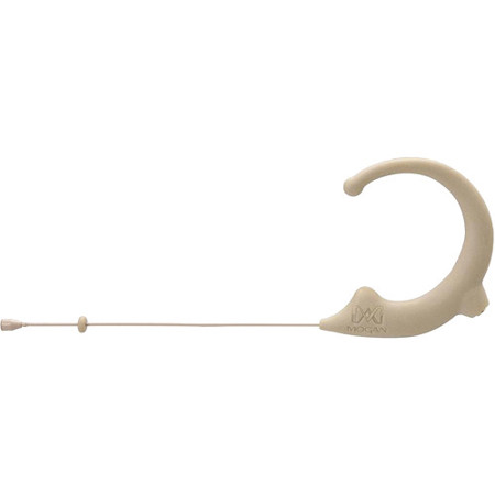 Hosa Technology Mogan Standard Omni Earset Microphone for Audio-Technica Transmitters, Beige