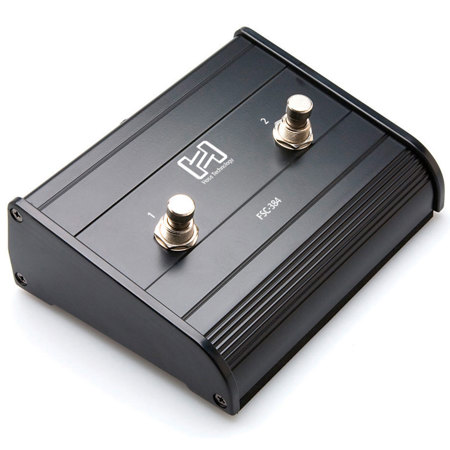 Hosa Technology Dual-latching Footswitch, Guitar-style, Requires 1/4" TRS Cable