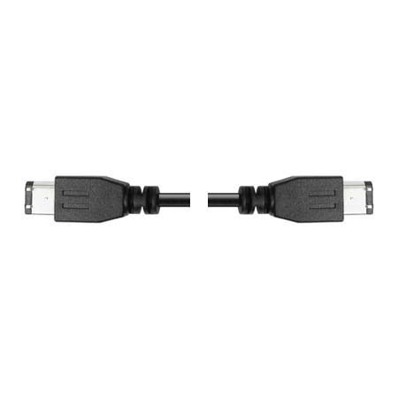 Hosa 10ft FireWire 6 Pin to 6 Pin Computer DV Cable