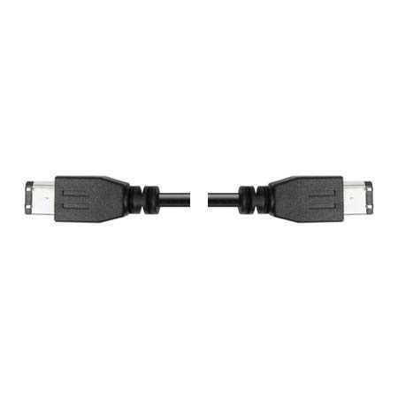 Hosa 1.5ft FireWire 6 Pin to 6 Pin Computer Cable