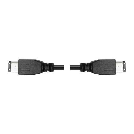 Hosa 3ft FireWire 6 Pin to 6 Pin Computer DV Cable