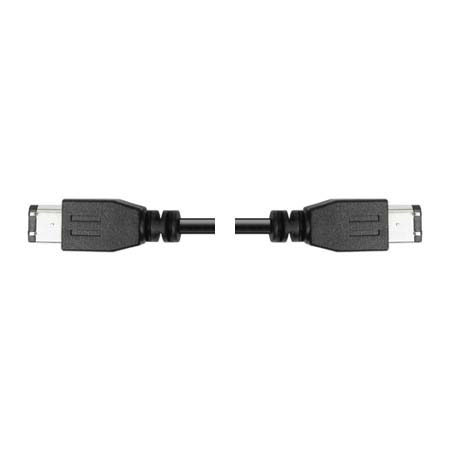 Hosa 6ft FireWire 6 Pin to 6 Pin Computer DV Cable