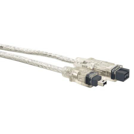 Hosa Technology Hosa 15ft FireWire 800 9 Pin to 4 Pin Computer DV Cable