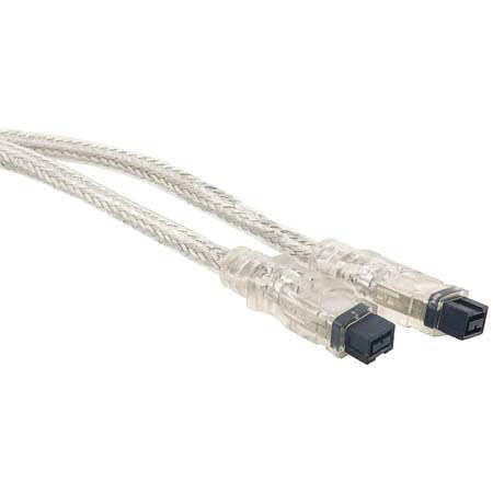 Hosa 15ft FireWire 800 9 Pin to 9 Pin Computer DV Cable
