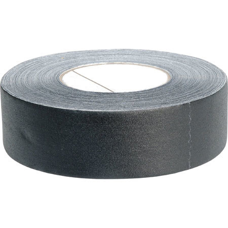 Hosa Technology Hosa 2" Gaffer Tape, 60 Yards, Black