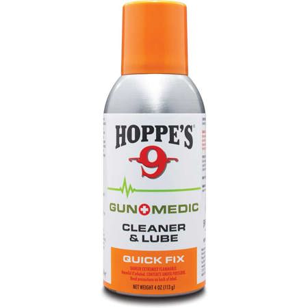 Hoppe's Gun Medic Cleaner and Lube-Quick Fix, 4oz Aerosol Can
