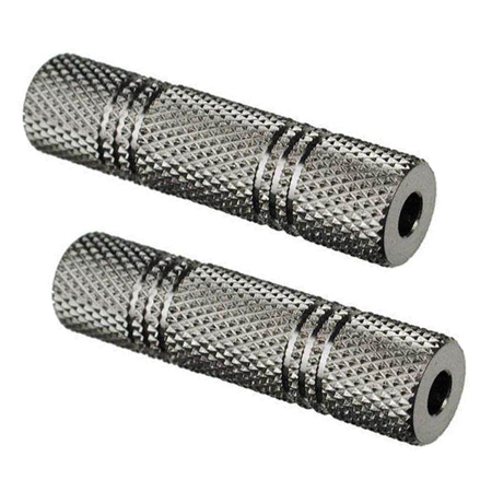 Hosa Technology GMM-303 Analog Audio Coupler 3.5mm TRS to TRS - 2-Pack