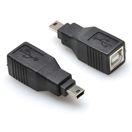 Hosa Technology Hosa Type B to Mini B USB Adaptor