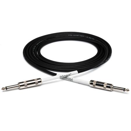 Hosa 1/4" Phone Male to 1/4" Phone Male Traditional Guitar Cable, 10'