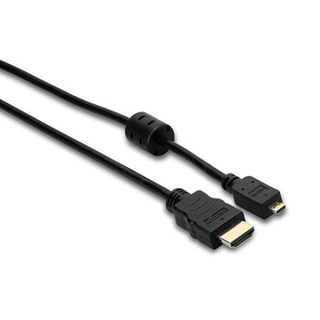 Hosa Technology 6' High-Speed HDMI Male to Micro HDMI Male Cable with Ethernet