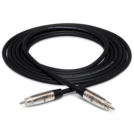 Hosa Technology Hosa 3' Pro Unbalanced Interconnect, REAN RCA Male to RCA Male