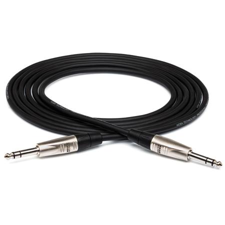 Hosa 10' Pro Balanced 1/4" TRS Male to 1/4" TRS Male Interconnect Audio Cable