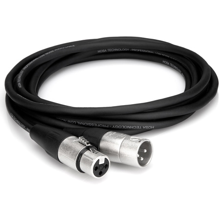 Hosa Technology 3' Pro Balanced 3-Pin XLR Female to 3-Pin XLR Male Audio Cable