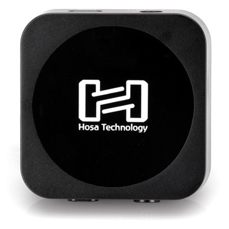 Hosa Technology Drive Bluetooth Audio Interface, Transmitter/Receiver and Stereo 3.5mm TRS Jack