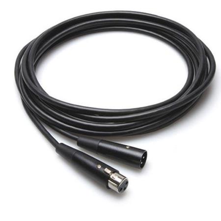 Hosa Technology Economy Microphone Cable, Hosa XLR3F to XLR3M, 5'