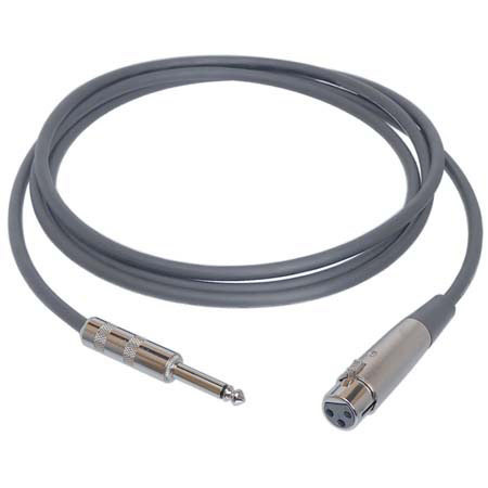Hosa MCH110 10ft 23 AWG Hi-Z Microphone Cable, to 1/4in