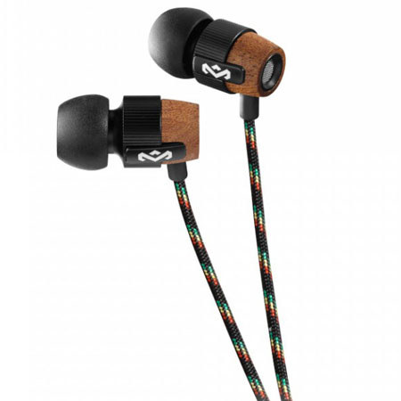 House of Marley Redemption Song In-Ear Headphone with 3-Button Mic, Midnight