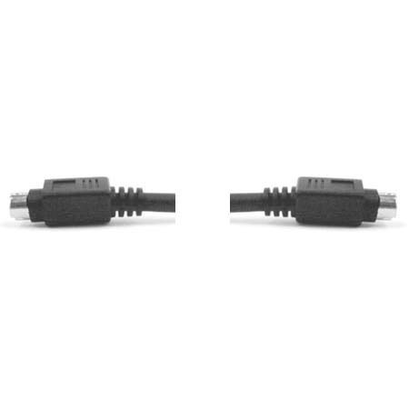 Hosa 25ft S-Video Male Cable, Gold Plated Pins SVC-125g