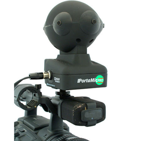 Holophone Portamic Pro, Mounted Microphone, Audio Zoom