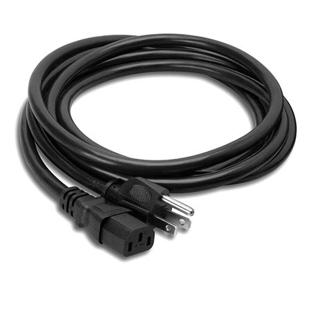 Hosa 25' IEC C13 to NEMA 5-15P Extension Cable