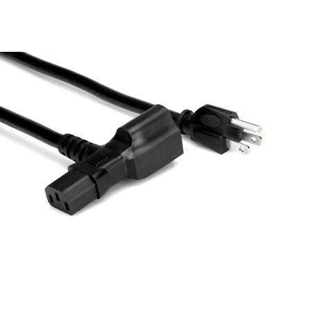 Hosa Technology Hosa 1' Piggyback IEC C13 to NEMA 5-15P Power Cord